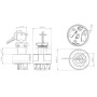 Interrupteur d'allumage PNEUTRON 20500806PN