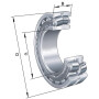 Roulement à rouleaux côniques INA/FAG 22230E1C3