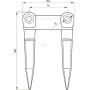 Barre de coupe BIZON 3020506002004