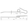 Doigt de bobine BIZON 3020506003031