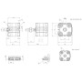 Vérin compacte CAMOZZI 31F2A012A005