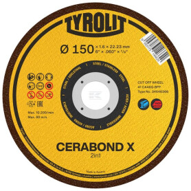 Disque à tronçonner TYROLIT 34690817