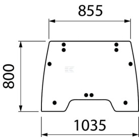 Vitre LANDINI 3679334M1