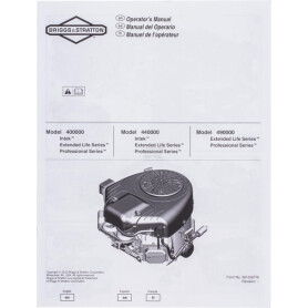 Manuel utilisateur BRIGGS & STRATTON 381258TRI