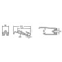 Dent de pirouette LELY 4101701260KR