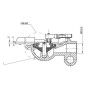Tee d'attelage jaune WABCO 4522030320