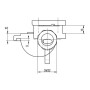 Tee d'attelage rouge WABCO 4522030310