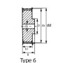 Poulie UNIVERSEL 47T10600