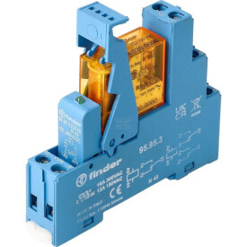 Relaisschnittstelle Mod. Schraubklemme 1CO 16A/230V AC/AgCdO/LED/Varistor FINDER 496182300060
