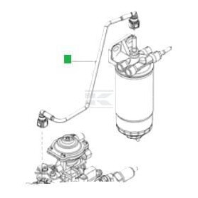 Durite de carburant FPT 504207948FPT