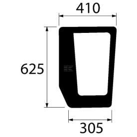 Frontscheibe unten UNIVERSAL 5089554N