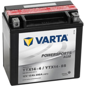 Batterie VARTA 512014020I314PS