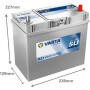 Batterie VARTA 545155033