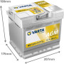 Batterie VARTA 550901054