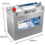 Batterie VARTA 545158033
