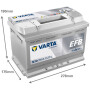 Batterie VARTA 570500076