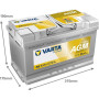 Batterie VARTA 580901080