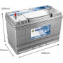 Batterie VARTA 605103080