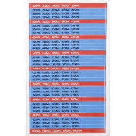 Étiquette de dosage HYPRO 60300008SP
