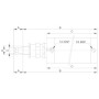 Vérin pneumatique UNIVERSEL 6008200KR