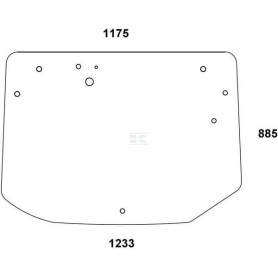 Vitre UNBRANDED 737812050080N
