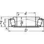 Roulement à rouleaux côniques SKF 75001869018620Q