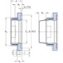 Logement de palier SKF 7500FYK505