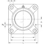 Logement de palier SKF 7500FYJ518