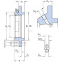Logement de palier SKF 7500FYC504