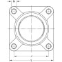 Logement de palier SKF 7500FYK504