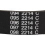 Courroie MTD 75405075