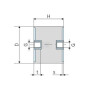 Silent bloc type C UNIVERSEL 7545C70