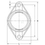 Logement de palier SKF 7500FYTJ508