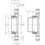 Logement de palier SKF 7500FYTJ508