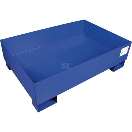 Bac de vidange bleu marine CEMO 7582CEMO