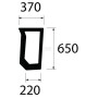 Pare-brise UNIVERSEL 82011531N