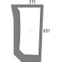 Pare-brise UNIVERSEL 82011532N