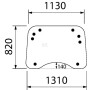 Vitre avant CNH 82032042