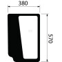 Verre NEW HOLLAND 84396392