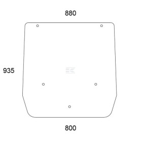 Pare-brise UNIVERSEL 84600198N