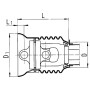 Coiffe de protection WALTERSCHEID 851555