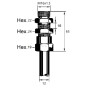 Raccord droit WABCO 8938212340