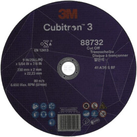 Trennscheibe Cubitron 3 230x2,0mm 3M 88732