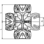 Câble de croix WABCO 8935500124
