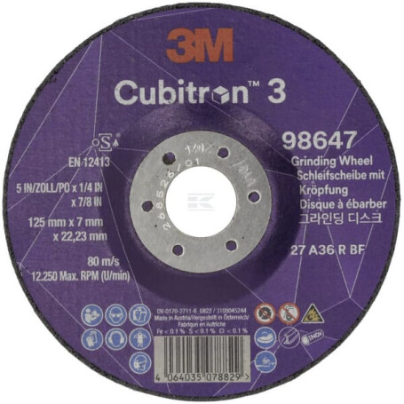 Disque d'ébavurage 3M 98647