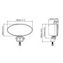 Phare de travail LED NORDIC LIGHTS 985407B