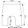 Platine JOHN DEERE AL167656
