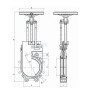 Vanne à guillotine MZ ARZO0102200000