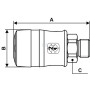 Raccord PREVOST ASG061152P001