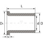Coussinet GLT/LHG BB12142007PTFE